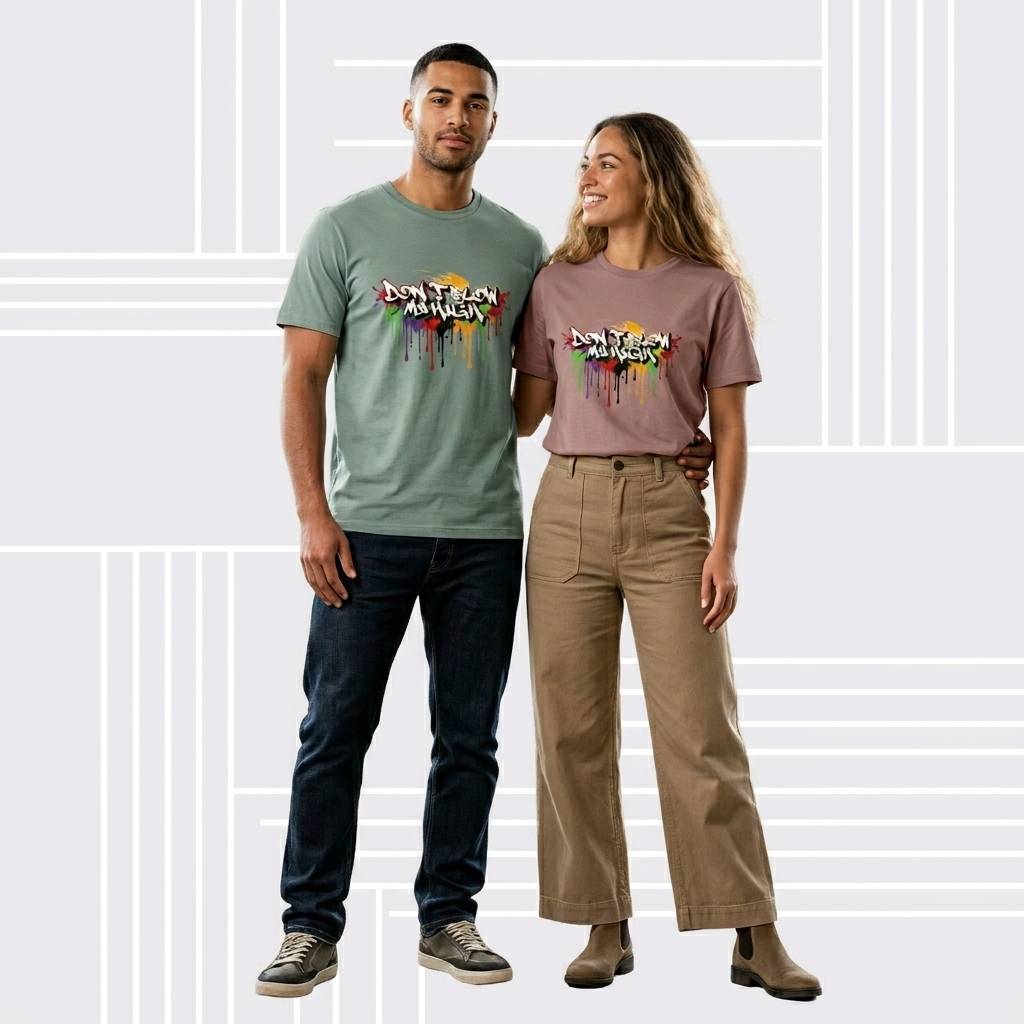 Graffiti Unisex Vintage Tee