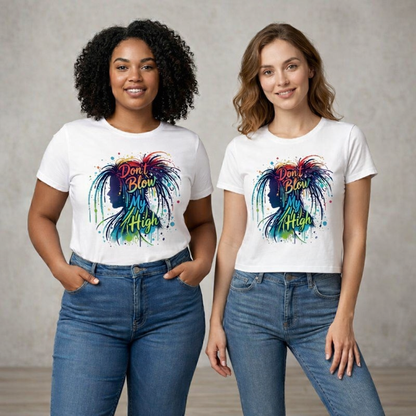 Multicolor Flow Portrait Tee