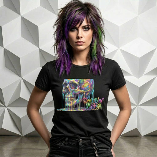 Psychedelic Skull Relaxed Tee