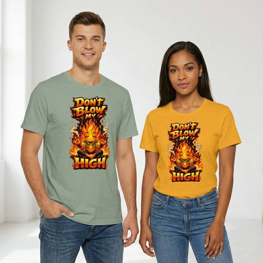 Flame Meditation Unisex Tee