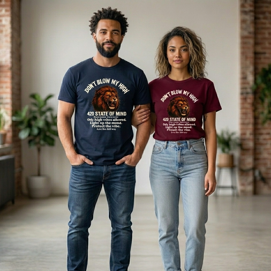 420 State of Mind Lion Unisex Tee