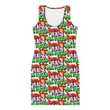 DBMH Graffiti Logo Bodycon Dress